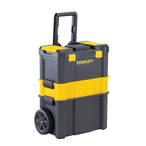 stanley tool box metal rolling|stanley modular rolling toolbox.